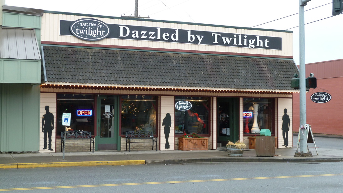 Great place to shop in Forks, Washington for fans of the Twilight movies.