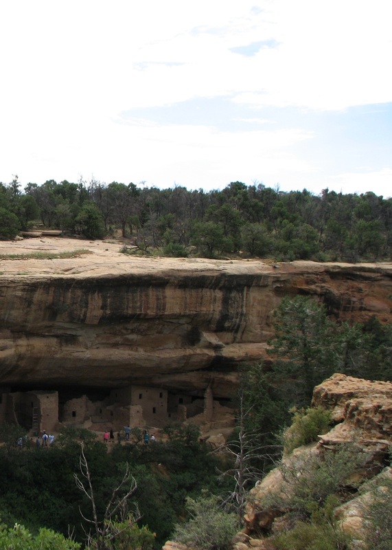 Mesa Verde National Park was amazing.  Hard to believe people used to live here.
