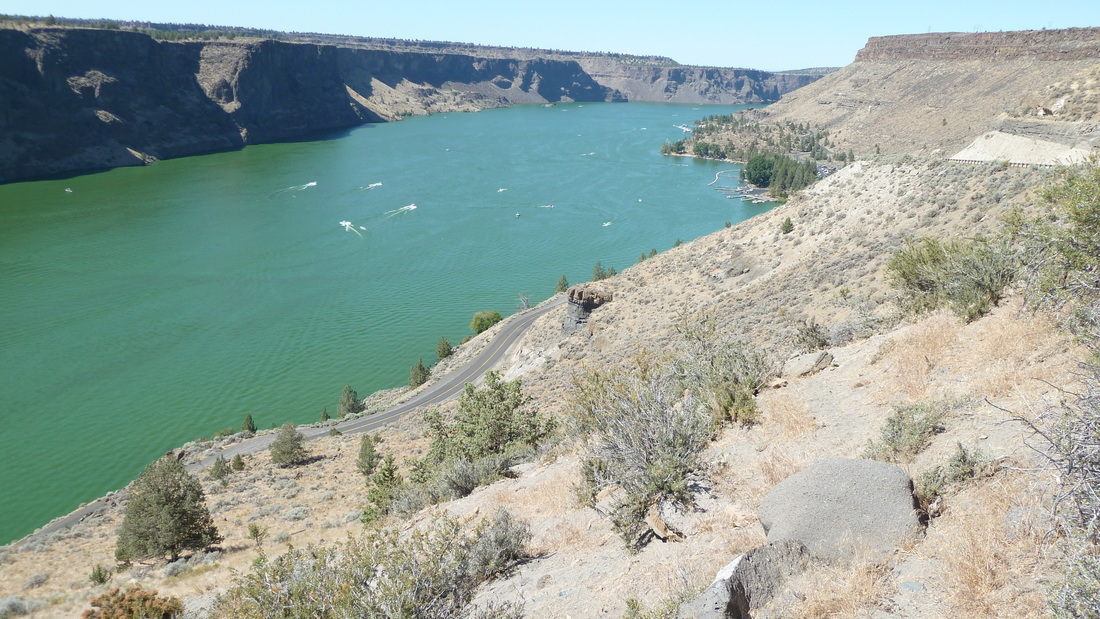 Cove Palisades State Park  - fun place to stop for a swim in Oregon. 