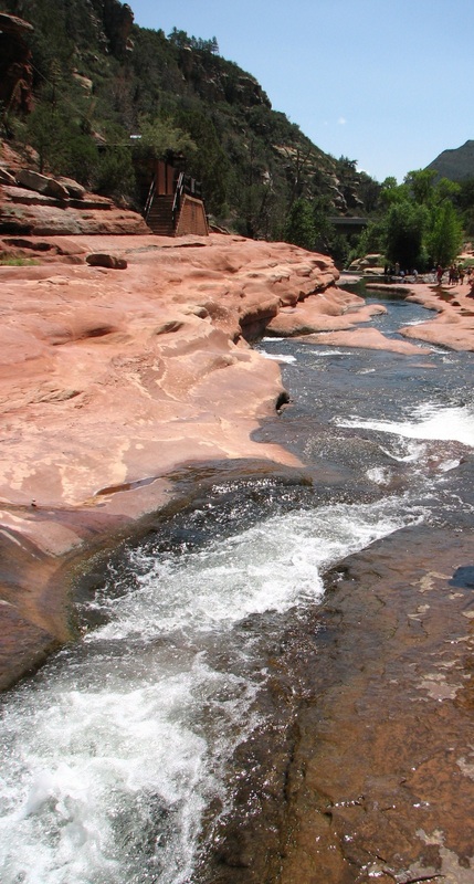 Stop by Oak Creek Canyon near Sedona, Arizona. 